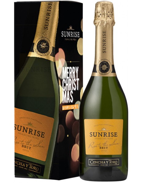 Игристое вино Concha y Toro, "Sunrise" Sparkling Brut, gift box