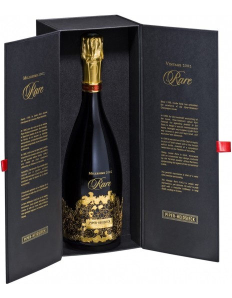 Шампанское Piper-Heidsieck, "Rare", Champagne AOC, 2002, gift box