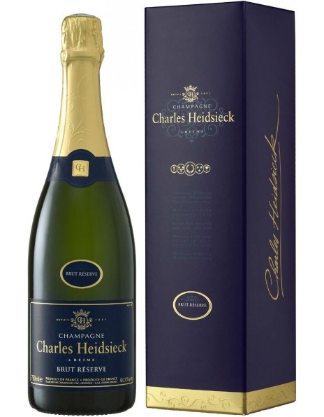 Шампанское Charles Heidsieck, Brut Reserve, Champagne AOC, gift box