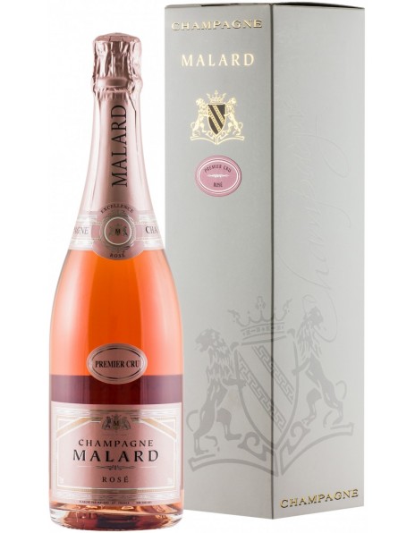 Шампанское Malard, Brut Rose, gift box