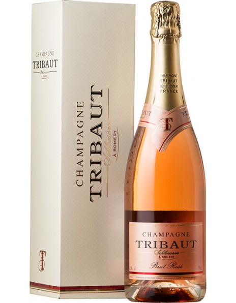 Шампанское Tribaut Schloesser, Brut Rose, gift box