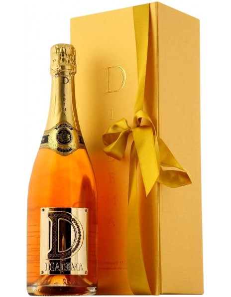 Шампанское "Diadema" Rose Brut, Champagne AOC, 2002, gift box
