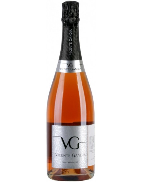 Игристое вино Vicente Gandia, Cava Brut Rose, Cava DO