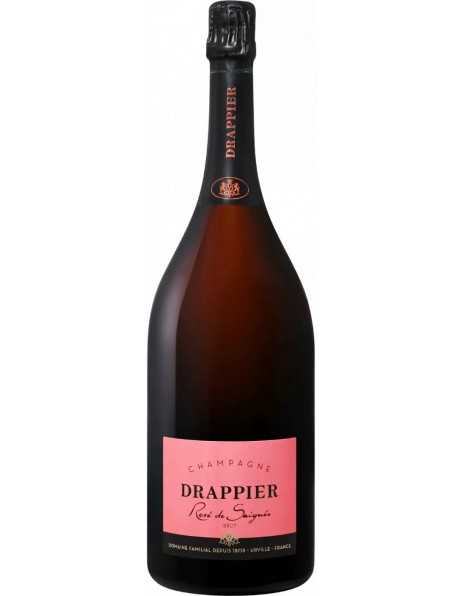 Шампанское Champagne Drappier, Brut Rose, Champagne AOC, 1.5 л