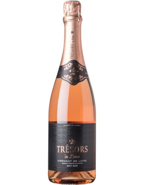 Игристое вино Joseph Verdier, "Tresors de Loire" Brut Rose, Cremant de Loire AOC