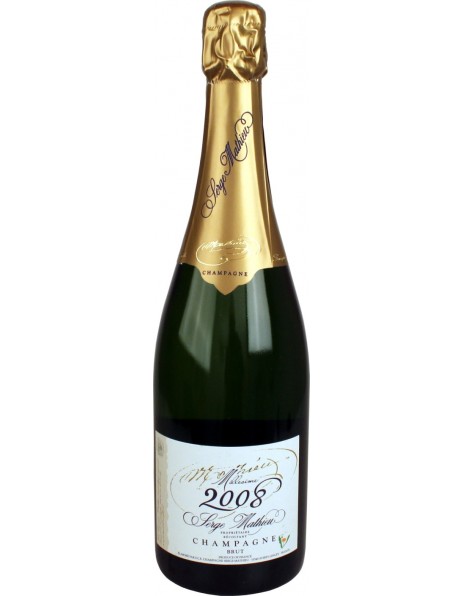 Шампанское Champagne Serge Mathieu, Brut Millesime, 2008