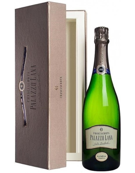 Игристое вино Guido Berlucchi, "Palazzo Lana" Extreme Riserva, Franciacorta DOCG, gift box
