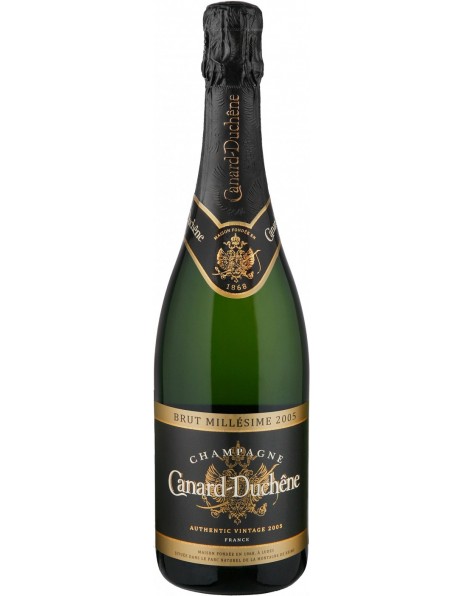 Шампанское Canard-Duchene, "Authentic" Vintage Brut, Champagne AOC, 2005