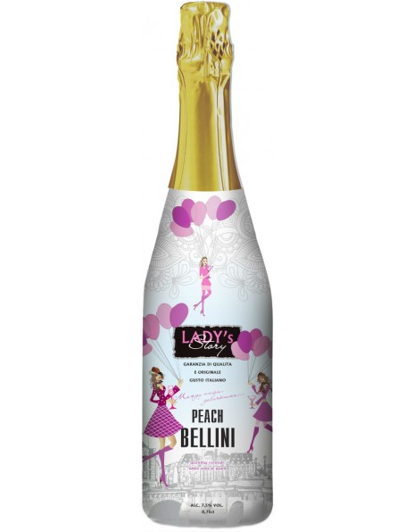 Игристое вино "Lady's Story" Peach Bellini