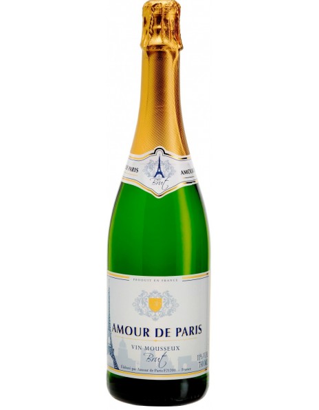Игристое вино "Amour de Paris" Brut