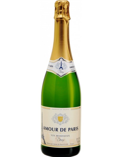Игристое вино "Amour de Paris" Doux