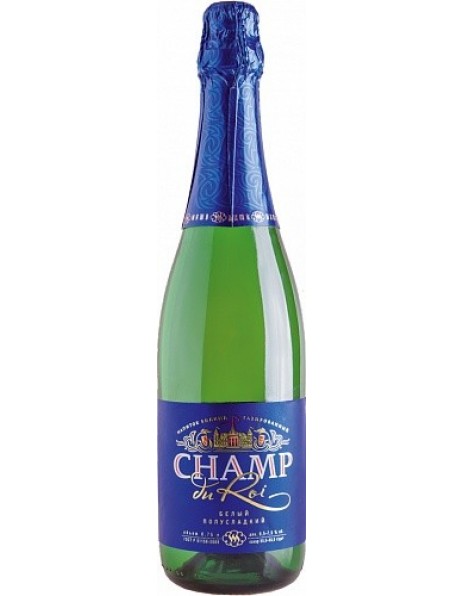 Игристое вино Moscow Champagne Winery, "Champ du Roi", Semi-Sweet