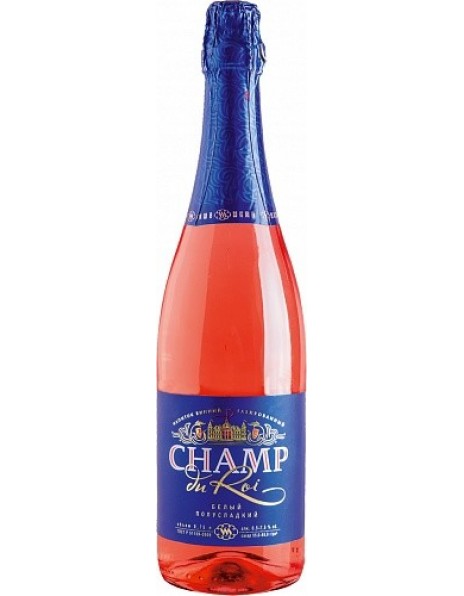 Игристое вино Moscow Champagne Winery, "Champ du Roi", Rose Semi-Sweet