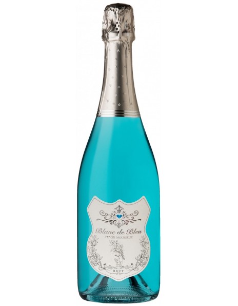 Вино "Blanc de Bleu" Cuvee Mousseux, Brut