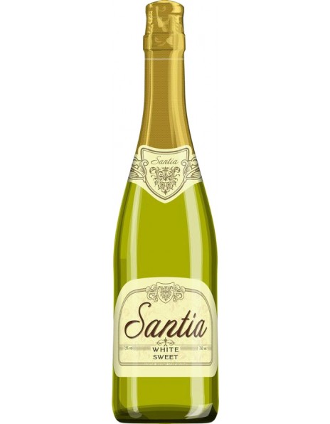 Игристое вино "Santia" White Sweet