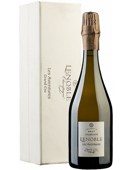 Шампанское Champagne AR Lenoble, "Les Aventures" Grand Cru Blanc de Blancs, gift box