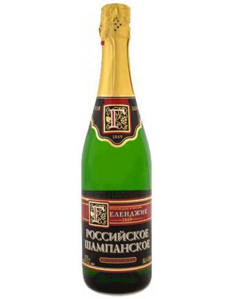 Игристое вино Геленджик, Российское Шампанское полусухое