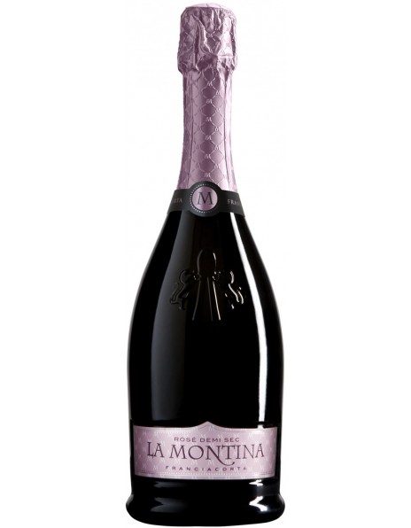 Игристое вино La Montina, Franciacorta DOCG Rose Demi Sec