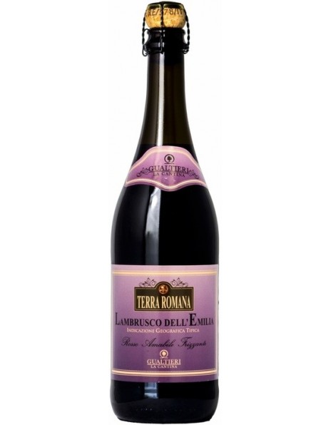 Игристое вино "Terra Romana" Rosso Amabile, Lambrusco dell'Emillia IGT