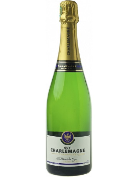 Шампанское Guy Charlemagne, Reserve Brut Grand Cru Blanc de Blancs, 375 мл