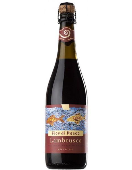 Игристое вино "Fior di Pesco" Rosso Amabile, Lambrusco dell'Emilia IGT