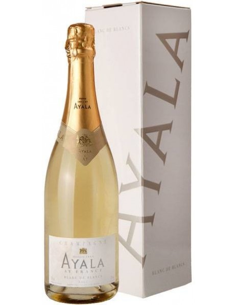 Шампанское Ayala, Blanc de Blancs Brut AOC, 2002, gift box