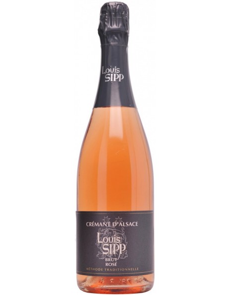 Игристое вино Louis Sipp, Cremant d'Alsace Rose Brut AOC