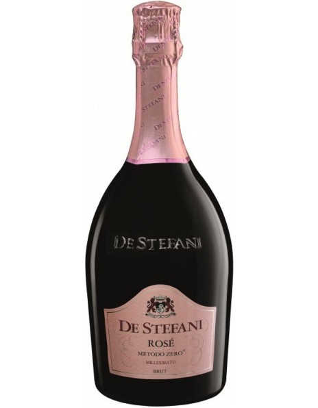 Игристое вино De Stefani, Rose "Metodo Zero" Millesimato