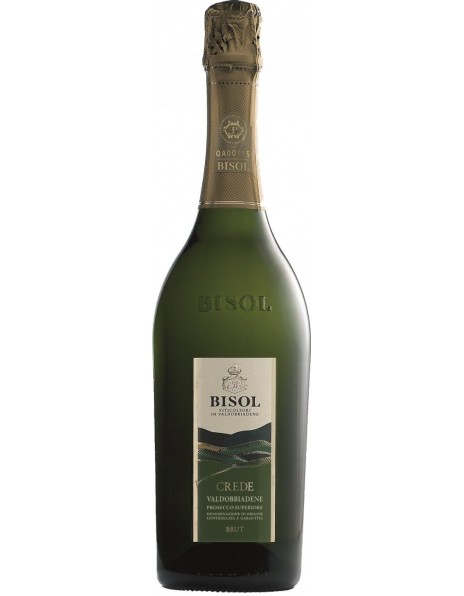 Игристое вино Bisol, "Crede", Prosecco di Valdobbiadene Superiore DOCG, 2015