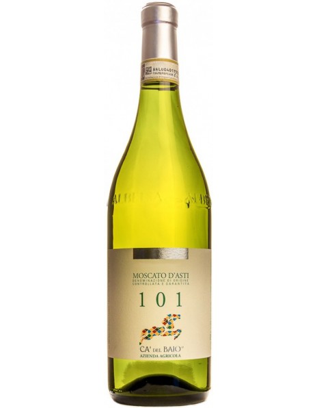 Игристое вино Ca'del Baio, "101" Moscato d'Asti DOCG, 2015