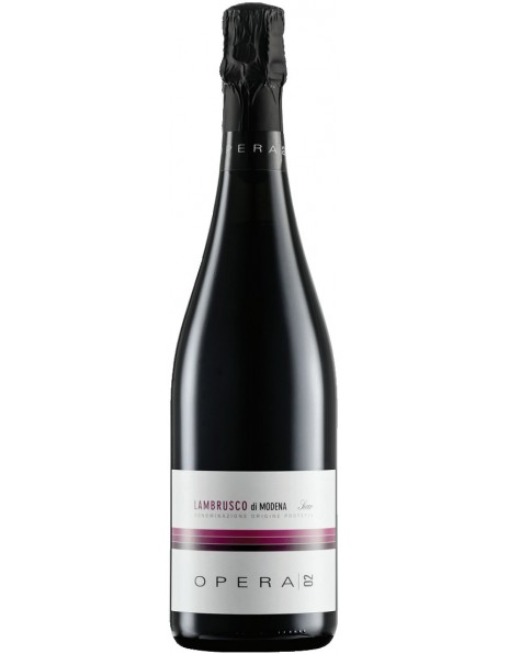 Игристое вино Ca' Montanari, "Opera 02" Secco, Lambrusco di Modena DOP