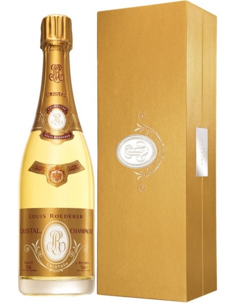 Шампанское "Cristal" AOC, 2009, gift box