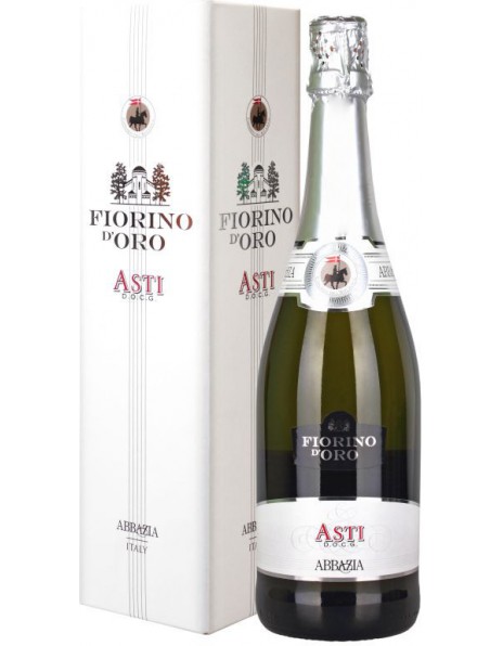 Игристое вино Abbazia, "Fiorino d'Oro" Asti Spumante Dolce DOCG, gift box