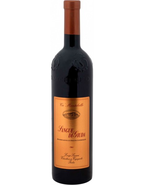 Игристое вино Ca' Montebello, Sangue di Giuda, Oltrepo Pavese DOC, 2015