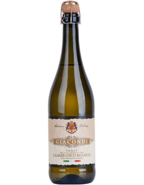 Игристое вино "Giacondi" Lambrusco Bianco, Emilia IGT