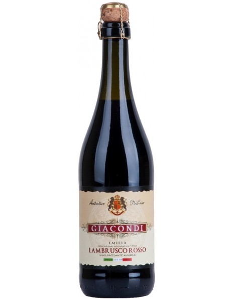 Игристое вино "Giacondi" Lambrusco Rosso, Emilia IGT