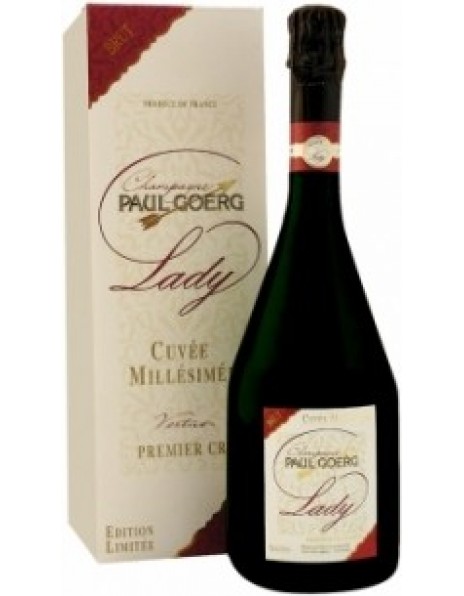 Шампанское Paul Goerg Brut Millesime Premier Cru Cuvee Lady R. 2000, gift box