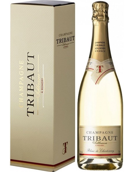 Шампанское Tribaut Shchloesser, Blanc de Chardonnay, gift box
