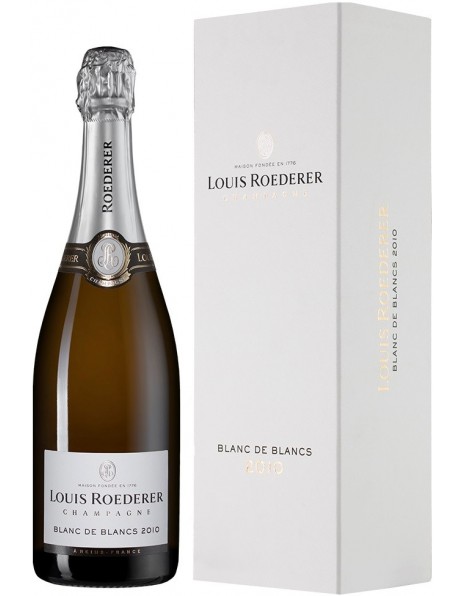 Шампанское Louis Roederer, Brut Blanc de Blancs, 2010, gift box "Deluxe"