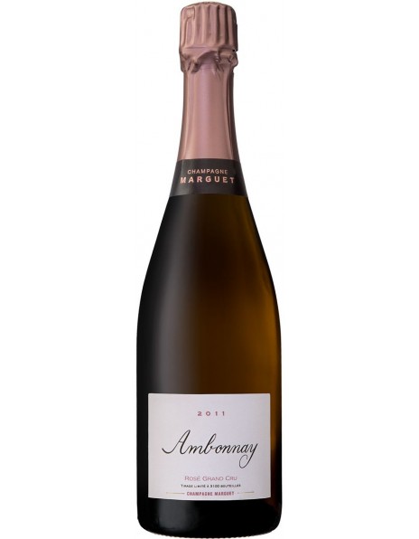 Шампанское Marguet, "Ambonnay" Rose Grand Cru, Champagne AOC, 2011