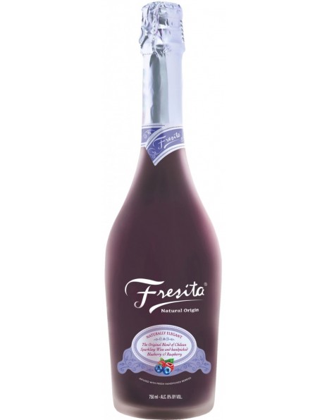 Игристое вино "Fresita" Blueberry &amp; Raspberry