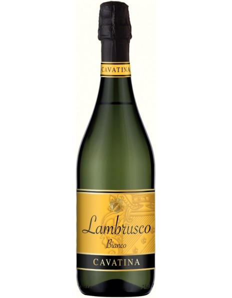 Игристое вино "Cavatina" Lambrusco Bianco dell'Emilia IGT
