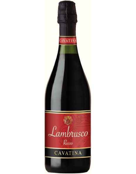 Игристое вино "Cavatina" Lambrusco Rosso dell'Emilia IGT
