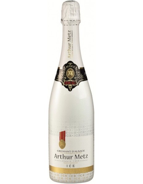 Игристое вино Arthur Metz, "Ice" Blanc Demi-Sec, Cremant d'Alsace AOP