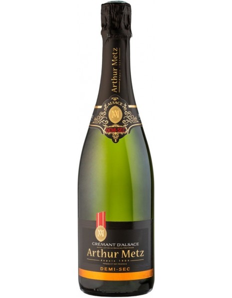 Игристое вино Arthur Metz, Demi-Sec, Cremant d'Alsace AOP
