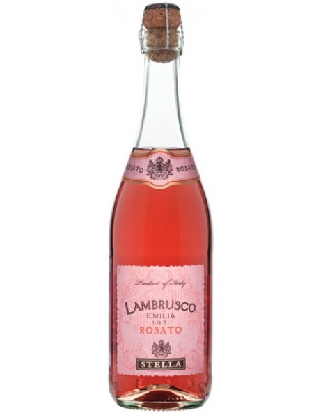 Игристое вино "Stella" Rosato, Lambrusco dell'Emilia IGT