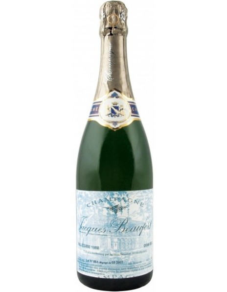 Шампанское Jacques Beaufort Demi-Sec Millesime 1988