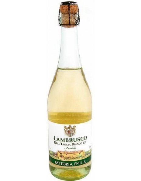 Игристое вино "Fattoria Emilia" Bianco Amabile, Lambrusco dell'Emilia IGT