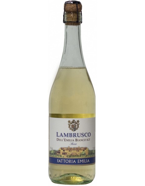 Игристое вино "Fattoria Emilia" Bianco Secco, Lambrusco dell'Emilia IGT