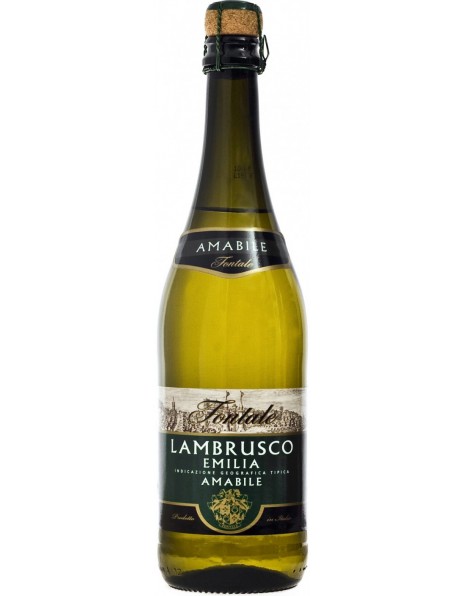 Игристое вино "Fontale" Lambrusco Emilia IGT Bianco Amabile